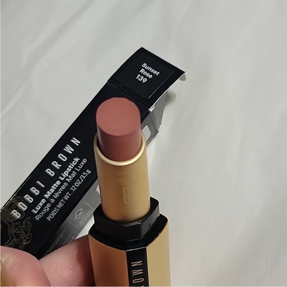 Bobbi Brown Luxe Matte Lipstick Sunset Rose NIB - Picture 7 of 7